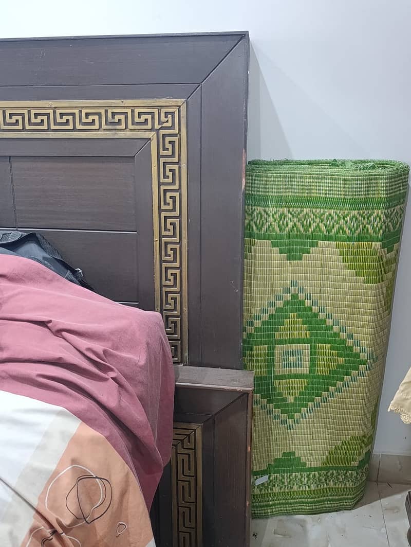 Solid Wood Bedroom Set - Complete 3