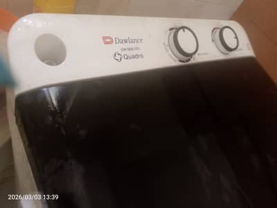 Hardly used Dawlance machine