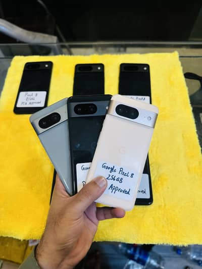 Google Pixel 8 (8/128gb) (8/256gb) Official PTA Approved Waterpack