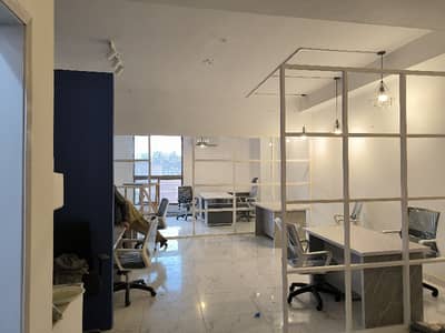 Fully Furnished Office At Prime Location Near MM Alam Road Gulberg