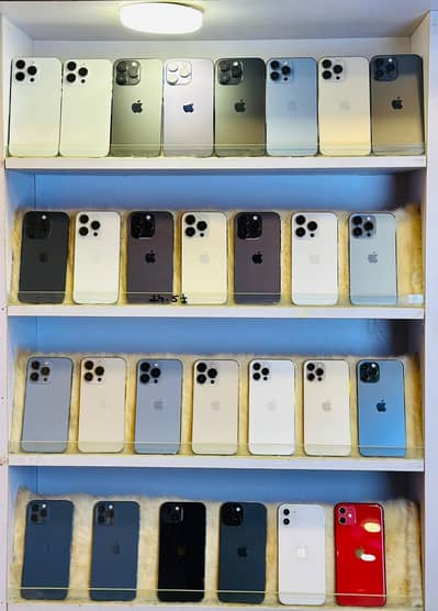 All iPhones Available 15promax 15pro 14promax 14pro 13promax 13pro