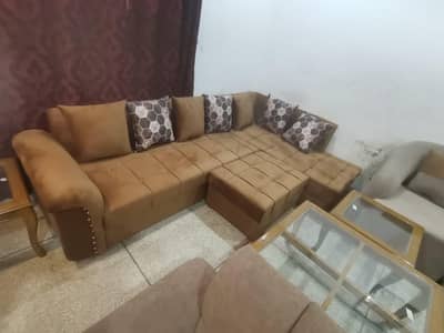 Ramzan offer 33000 7 seater L shape 03356184581