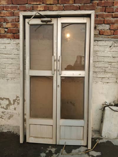 aluminium glass door for