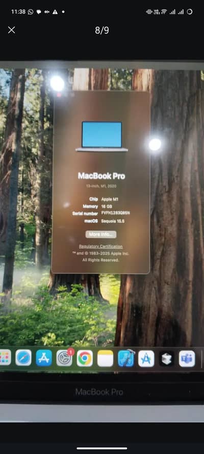 MacBook Pro M1 13” | 16GB RAM | 256GB SSD