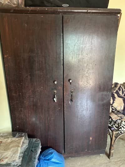 Wood Chipboard Almari Wardrobe