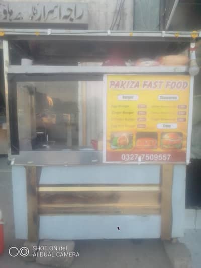 burgar fast food counter