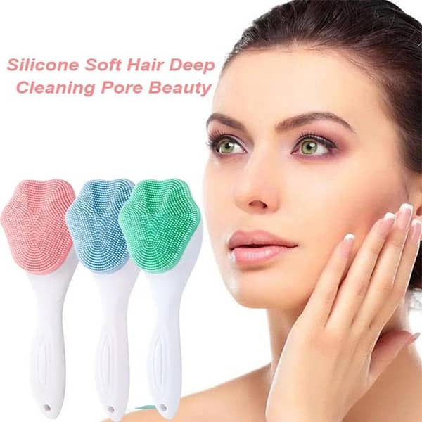 Soft Silicone Face Cleaning Brush Remove Cute Cat Paw Blackhead Remover Portable Beauty Tools Facial Cleansing Brushes Beauty