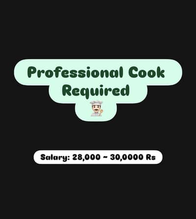 Cook Required in Swabi KPK