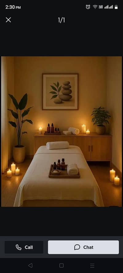 home spa service female staff available