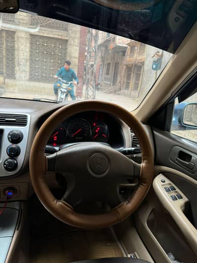 Blue Honda Civic VTI up to sale