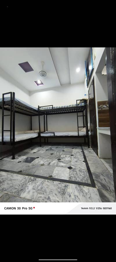 Heavy Bunk Bed iron, with Mattress