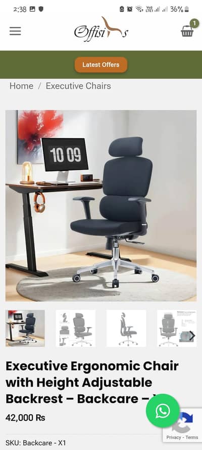 Ergonomic Chair For Sale
