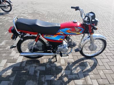 2026 Model Honda CD 70 - 2025 Registered - First Owner