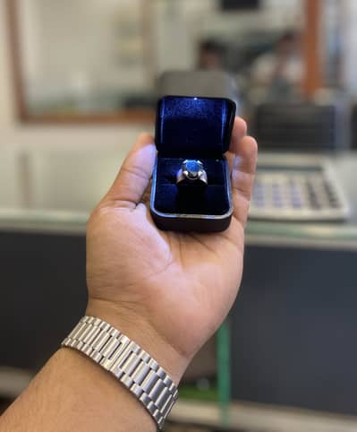 Chandi Ring 24-k khalis