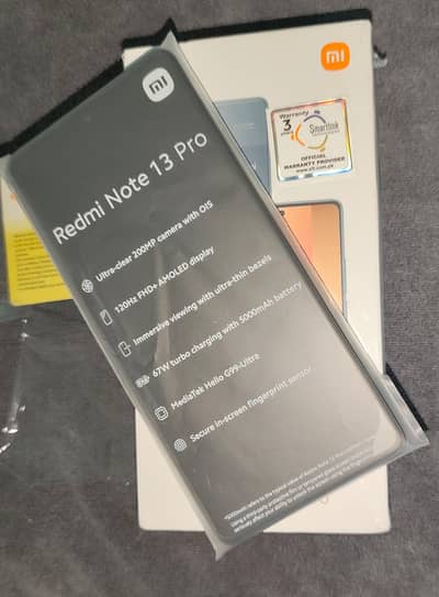 Redmi Note 13 Pro 256/8 GB As New Condition.