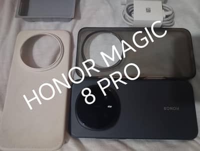 HONOR MAGIC 8 PRO.  BLACK