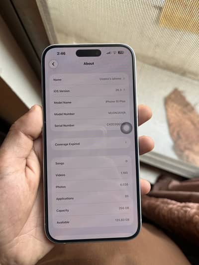 Iphone 15 plus 256gb non pta