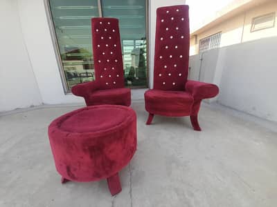 Coffee chairs with Table.