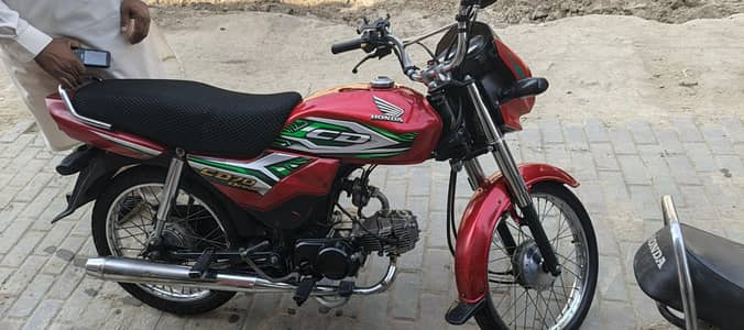 Honda CD 70dream  2023 may purchase lush condition. exchange possible