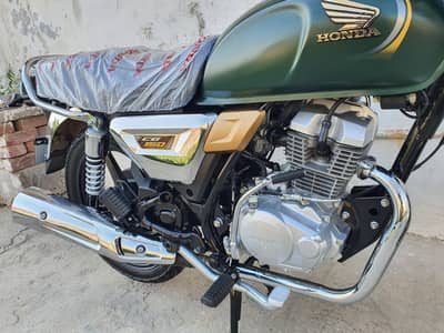 HONDA CG 150 2026 ALL PUNJAB REGISTERD ONLY 828KM USED
