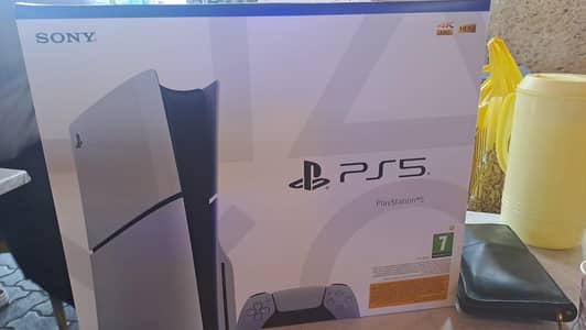 New PS5 Slim Disc Edition 1 TB