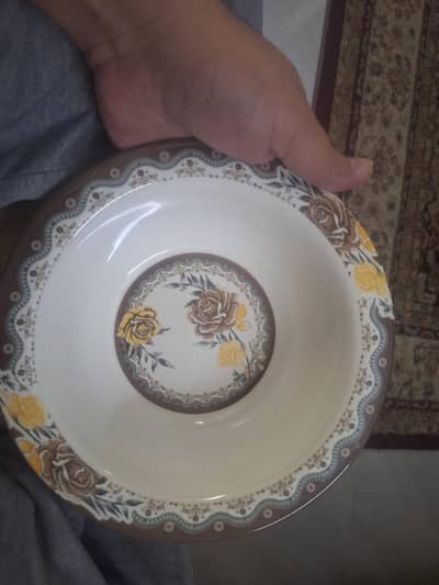 indigo Melamine  Dinner Set