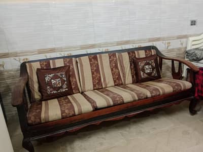 5 seater sofa set+bed set with 2siders+ iron wardrobes