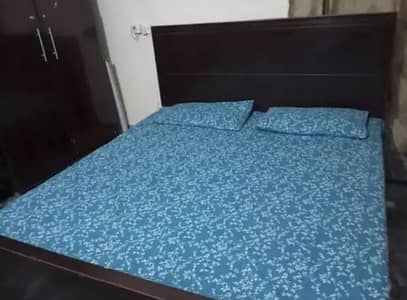 king sized double bed without matress for sale