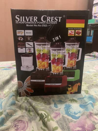 silver crest blender