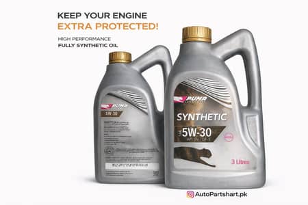 Puma fully synthetic engine oil (5W-30). 3liter