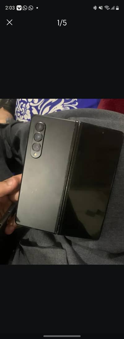 Samsung Zfold 3 5G 12 256 with box exchange possible
