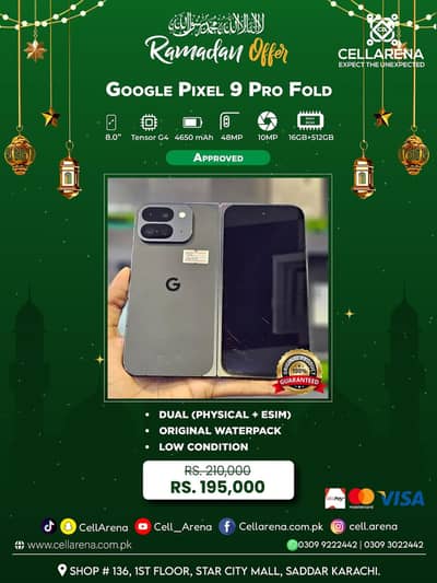 Google Pixel 9 Pro Fold - Cellarena