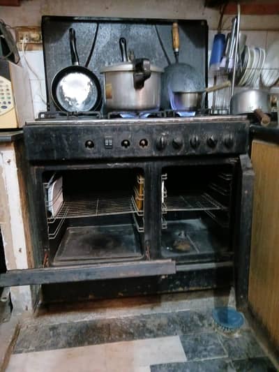 cooking range stove and oven