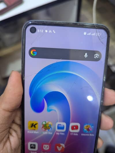 Oppo A96 8/128    Urgent Sale      Front Glass Crack