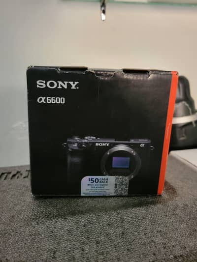Sony a6600 (Brand new) (Zero shutter)