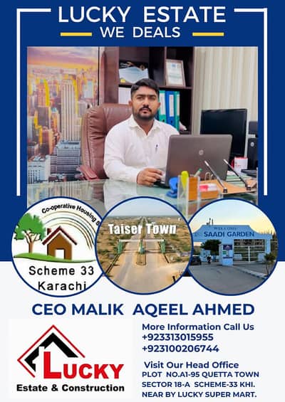 Park Face 120 Sq. Yd. Sector 73/1 Taiser Town Phase 1 Near By Garden City Gulshan-e-Maymar Scheme 45 Karachi