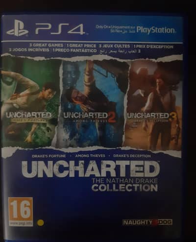 Uncharted Nathan drake's collection