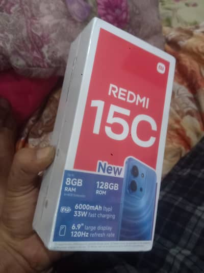 Redmi 15 c Box packed