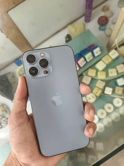 Urgent iphone 13 pro Max 256 Non JV new kit 03058882143
