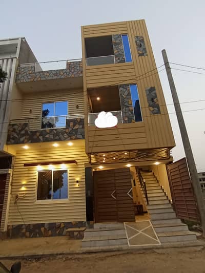 A Beautiful Brand New House Available In Saadi Garden Also Bank Loan Applicable