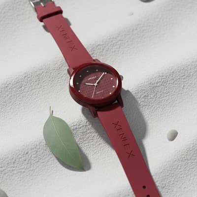 Ladies Water proof Watch with soft starp