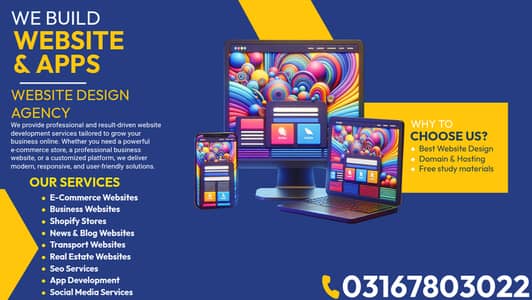 Web Development | Web Design | SEO | Ecommerce | Shopify store | SEO