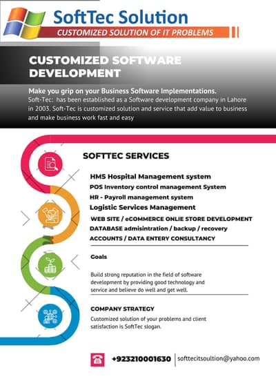 Software for your business according to your unique needs