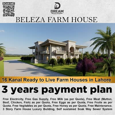 Own Your Dream Farm Lifestyle 16 Kanal Premium Farm