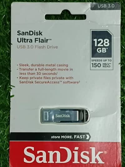 128 GB USB and memory card