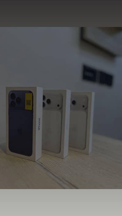 17 Pro max Pta approved 256gb,512gb,1tb