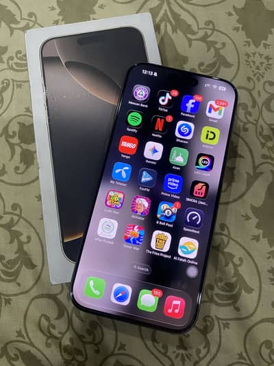 Iphone 16pro max pta