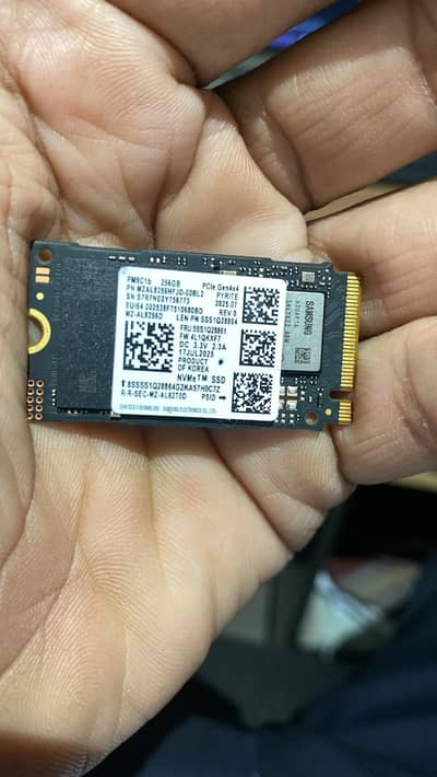 samsung nvme 2242 (256GB)
