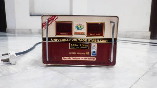UNIVERSAL Voltage Stabilizer A70SP 7000W 100V-250