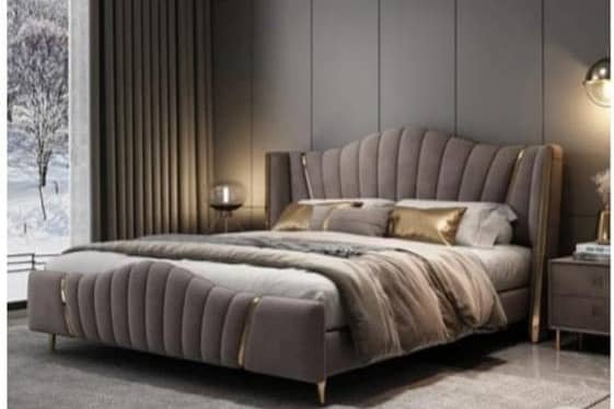 Luxury BED Set | Side Table | Dessing table | Cutomize Bed | Bed Table 7